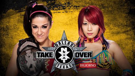 NXT Women's Champion Bayley vs. Asuka