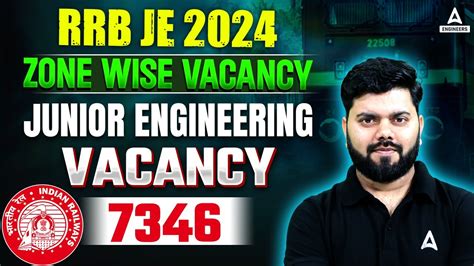 RRB JE 2024 Notification Date RRB JE Zone Wise Vacancy Post 7346