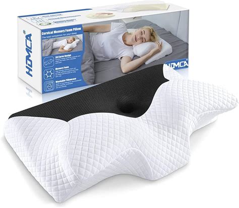 HOMCA Cervical Pillow Memory Foam Pillows Contour Memory Foam Pillow