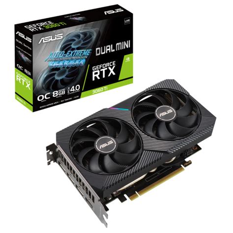 ASUS DUAL GeForce RTX 3060 Ti MINI OC V2 GPU | at Mighty Ape NZ