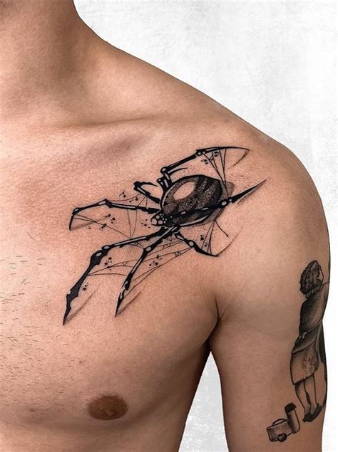 Update More Than Spider Tattoo Chest In Coedo Vn