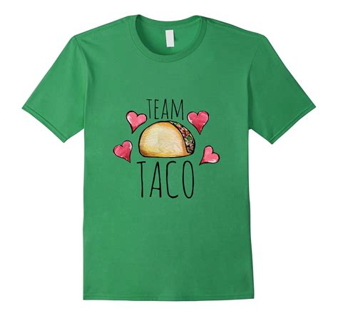 Team TACO Shirt Funny Tacos Love Tshirt With Hearts Art Artvinatee