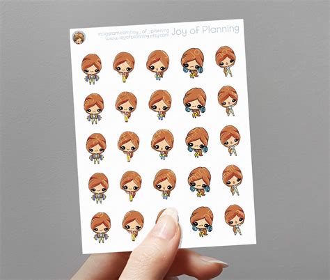 Workout Stickers / Exercise Stickers / Gym Stickers / Planner - Etsy