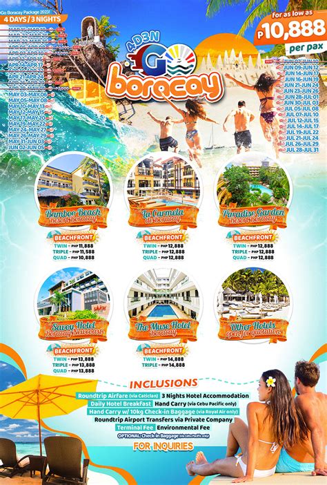 Boracay Tour Amega Travel And Tours Services