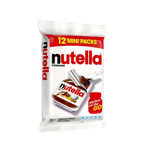 Nutella Ferrero Hazelnut Spread With Cocoa 12x15g 180g Shopifull