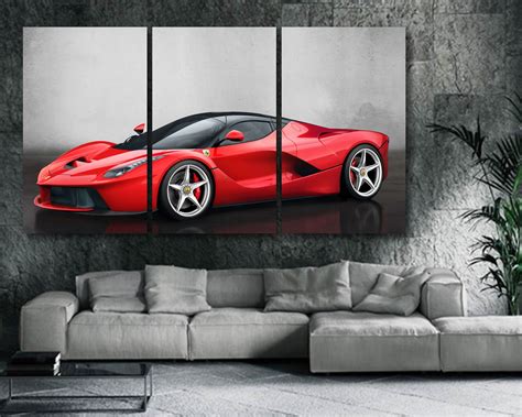 Ferrari Wall Art Ferrari Canvas Print Ferrari Canvas Art | Etsy