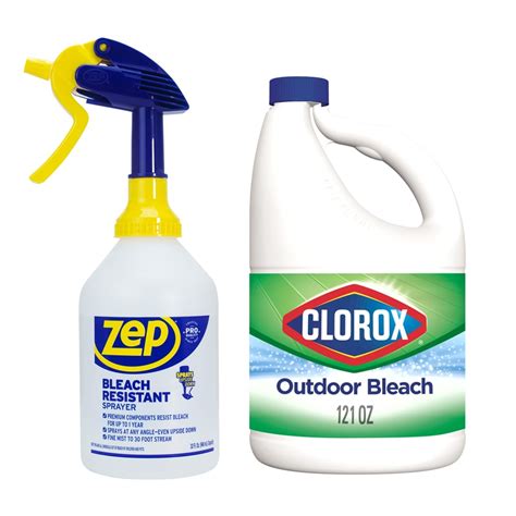 Shop Clorox Outdoor Bleach And Zep Bleach Resistant Spray Bottle At