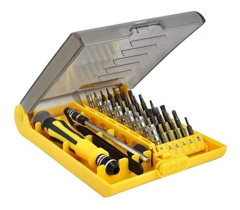 Kit De Destornilladores Presicion Piezas Torx Hexagonal