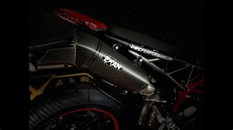 Exan X Black Oval Muffler For Ducati Hypermotard 950 2019 23 Euro 4