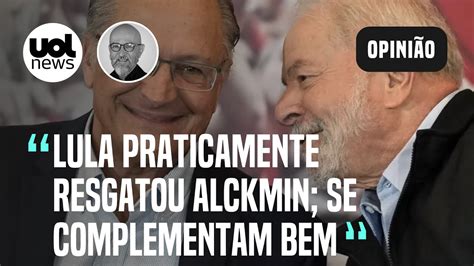 Lula E Alckmin Se Complementam Bem Vice Parece Personagem Tirado Da