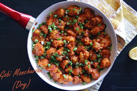 Gobi Manchurian Dry | Easy Indo Chinese Cauliflower Recipe