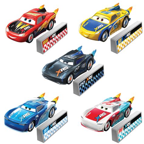 Disney Pixar Cars Xrs Rocket Racing Collection With Flaming Exhaust