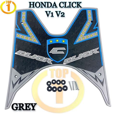 1 Set Foot Board Matting For Honda Click 125i 150i V2 With Complete