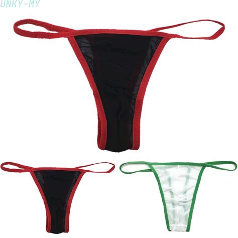 Mens G Strings Brief Sexy Bikini Mens Transparent G Strings See Through Shopee Malaysia