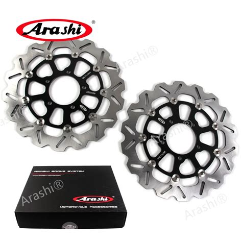 Motorcycle Kawasaki Gtr 1400 Cnc Front Brake Disc Rotors Parts