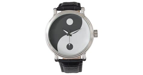 Yin Yang Watch Zazzle