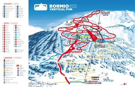 Bormio Ski Resort Piste Maps