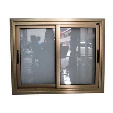 Powdered Coated Domal 3 Track Sliding Window At Rs 600sq Ft In