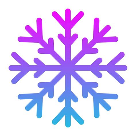 Premium Vector Snowflake Icon