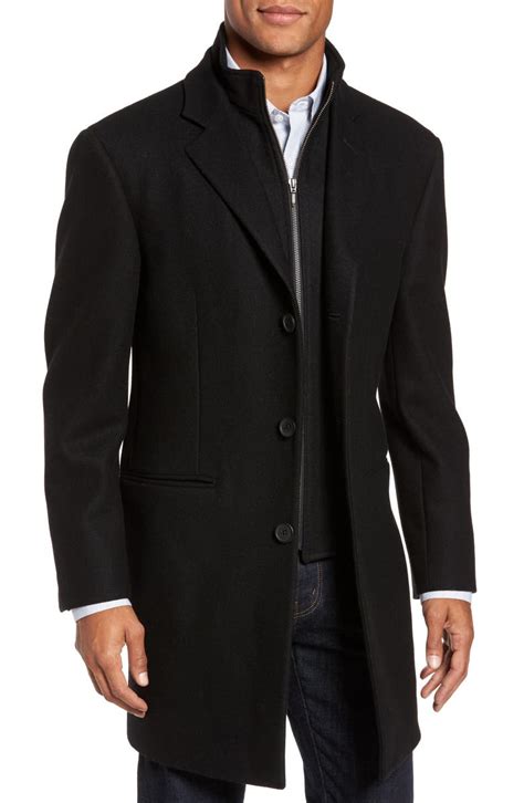 Nordstrom Mens Shop Carson Wool Blend Overcoat Nordstrom