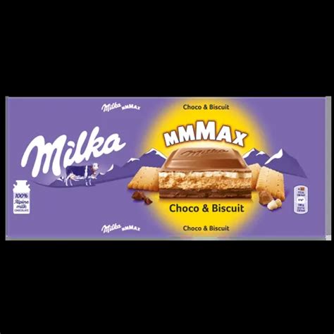 Milka Mondelez Milka Mmmax Choco Biscuit Chocolate Bar 300g Is Not