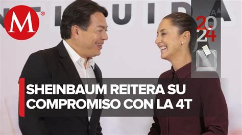 No Mentir No Robar Y No Traicionar Al Pueblo Dice Sheinbaum Previo A Recorridos Youtube