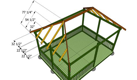 Installing The Common Rafters Howtospecialist How To Build Step By Step Diy Plans