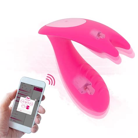 App Strong Dual Vibrator Magic Motion Remote Control G Spot Clitoris