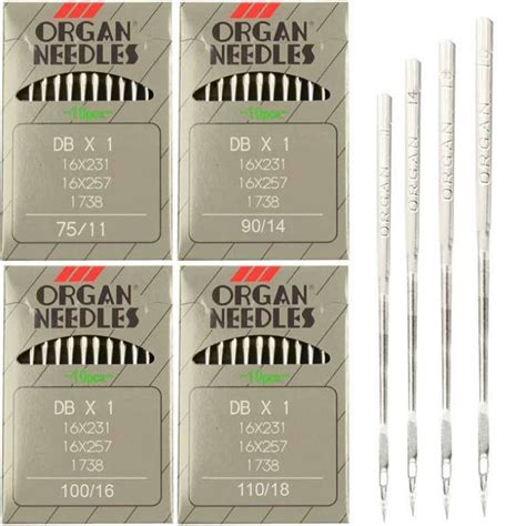 Jual Jarum Obras Dc Organ Needles Original Japan Shopee Indonesia