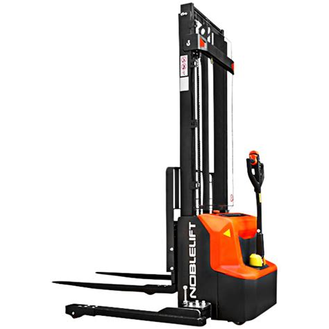 Noblelift 2 600 Lb Lithium Ion Electric Walkie Straddle Stacker With