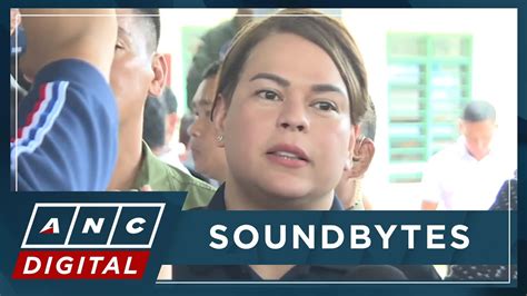 VP Sara Duterte On DepEd Confidential Funds Education And Nat L