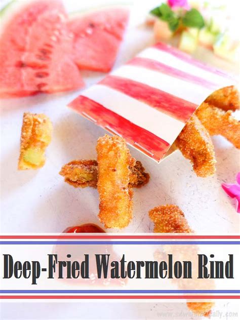 Deep Fried Watermelon Rind Vegan And Gluten Free Sew Historically