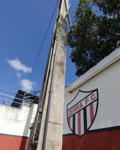 Bandidos furtam fios do Estádio do Serra e prejuízo chega a quase R 30 mil