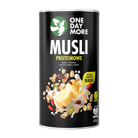 Granola Musli Proteinowe 400g One Day More 15274875696 Allegro Pl