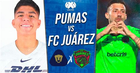 Pumas Vs Ju Rez En Vivo Con Piero Quispe V A Vix Horario Canal Y