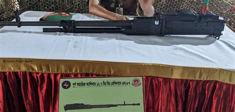 Bangladesh Army Zastava M87 Zastava M87 Heavy Machine Gun Flickr