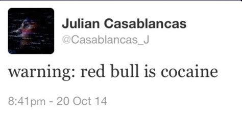 A Tweet With The Caption Warning Red Bull Is Coaane On It