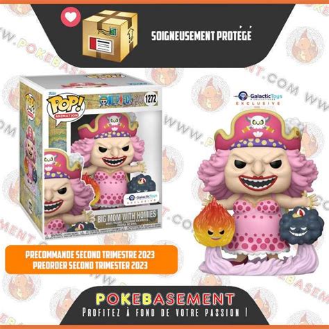 Funko Pop One Piece Super 1272 Big Mom With Homies Exclusive Galactic Toys