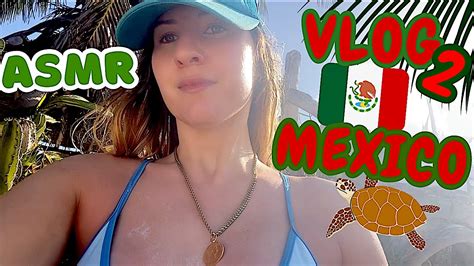 Vlog Asmr French Relaxing Tulum Beaches In Mexicoclicky Whispered