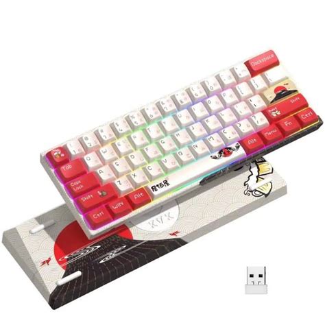 Womier K Mechanical Keyboard Hotswap Layout Dual Rgb Backlit