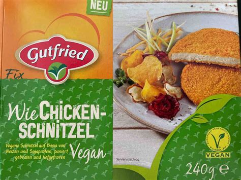 Gutfried Wie Chicken Schnitzel Vegan Kalorien Neue Produkte Fddb