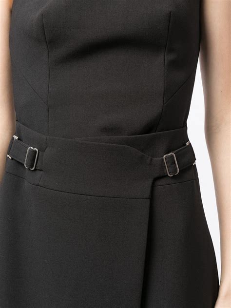 Dion Lee Interlock Strapless Midi Dress Farfetch