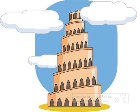 Tower Of Babel Classroom Clip Art