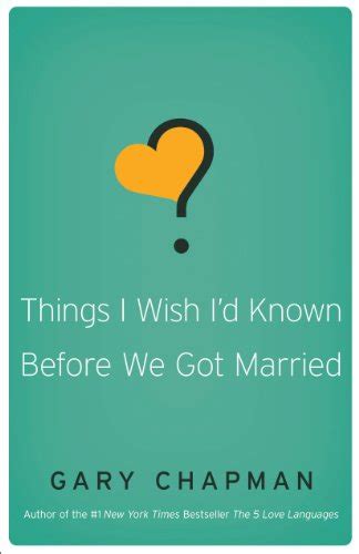 Things I Wish Id Known Before We Got Married Kindle Edition By