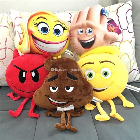 2017 New The Emoji Movie Plush Toys Soft Dolls Stuffed Animals Toys for ...