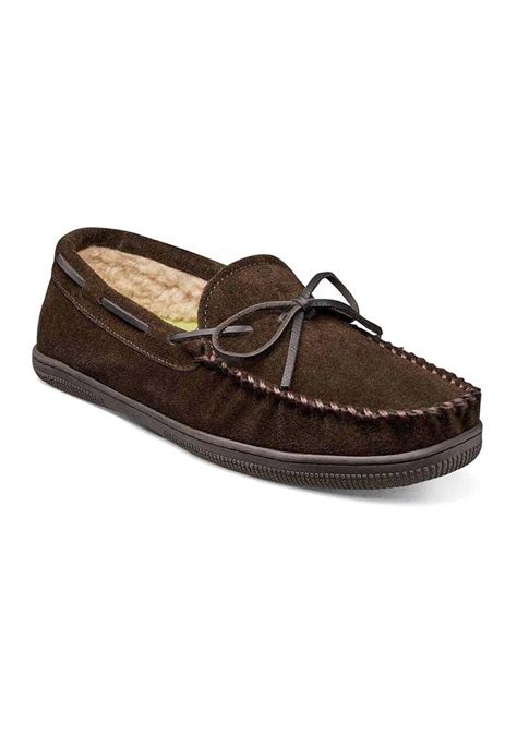 Florsheim Cozzy Moc Toe Tie Slipper Statelymen