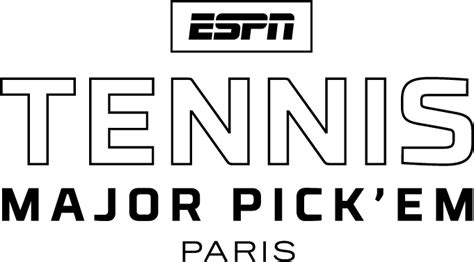 ESPN Tennis Major Pick Em Paris How To Play