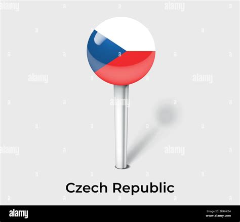 Czech Republic Flag Map Stock Vector Images Alamy