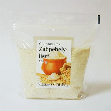 Nature Cookta Gluténmentes Zabpehelyliszt 500g HerbaPont