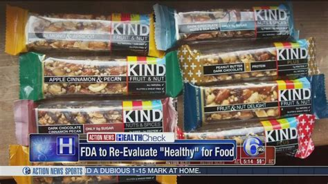 FDA reevaluating nutrition claims, "healthy" foods - 6abc Philadelphia